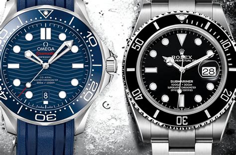 besides rolex and omega|rolex submariner vs omega seamaster.